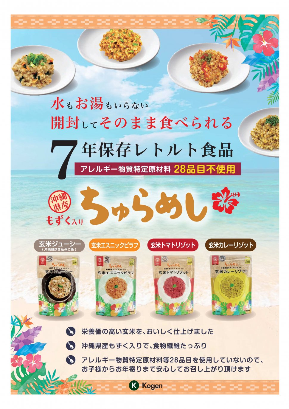 ちゅらめし_チラシデザイン