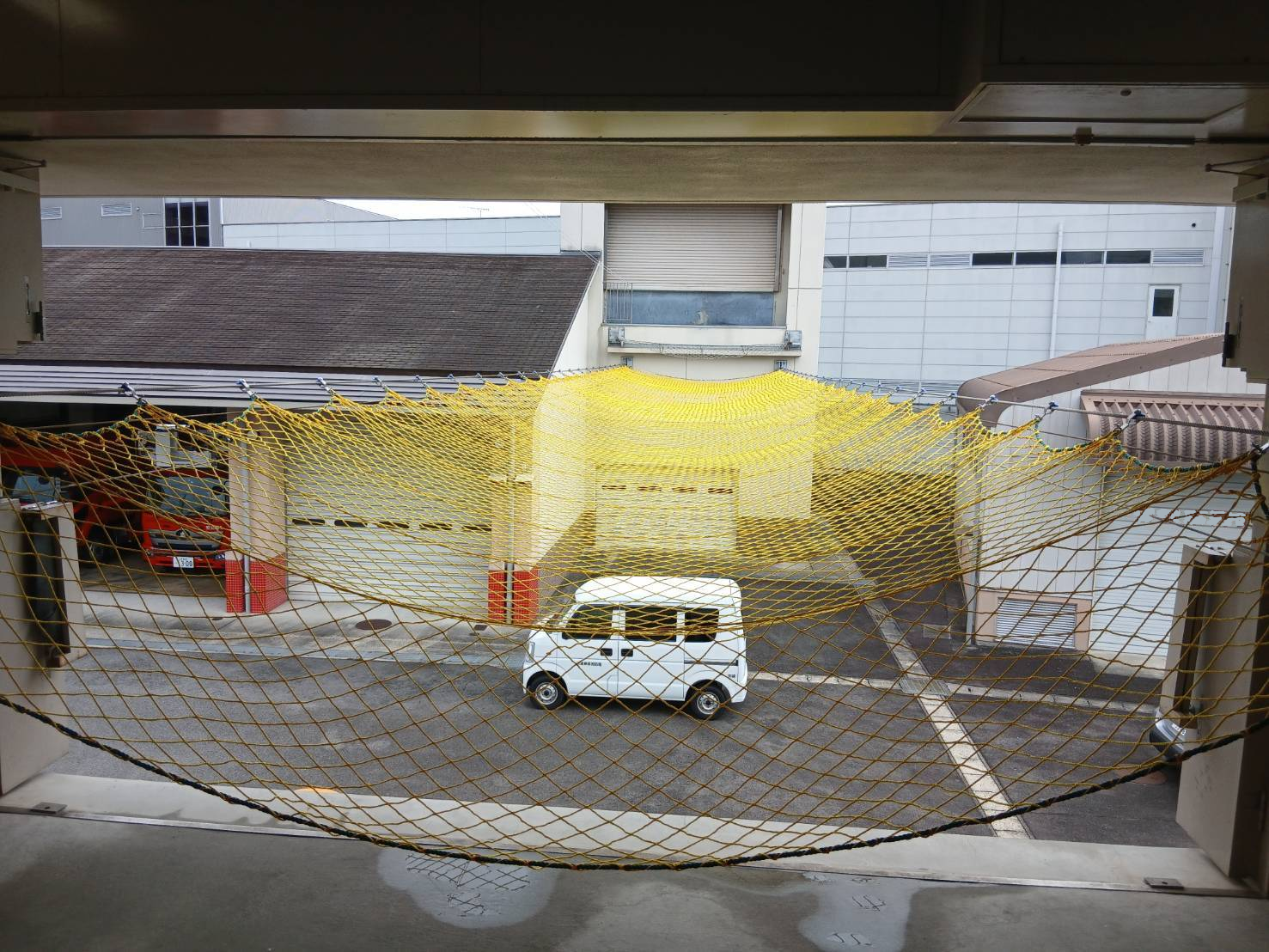 救助訓練用安全ネット張替え修繕対応